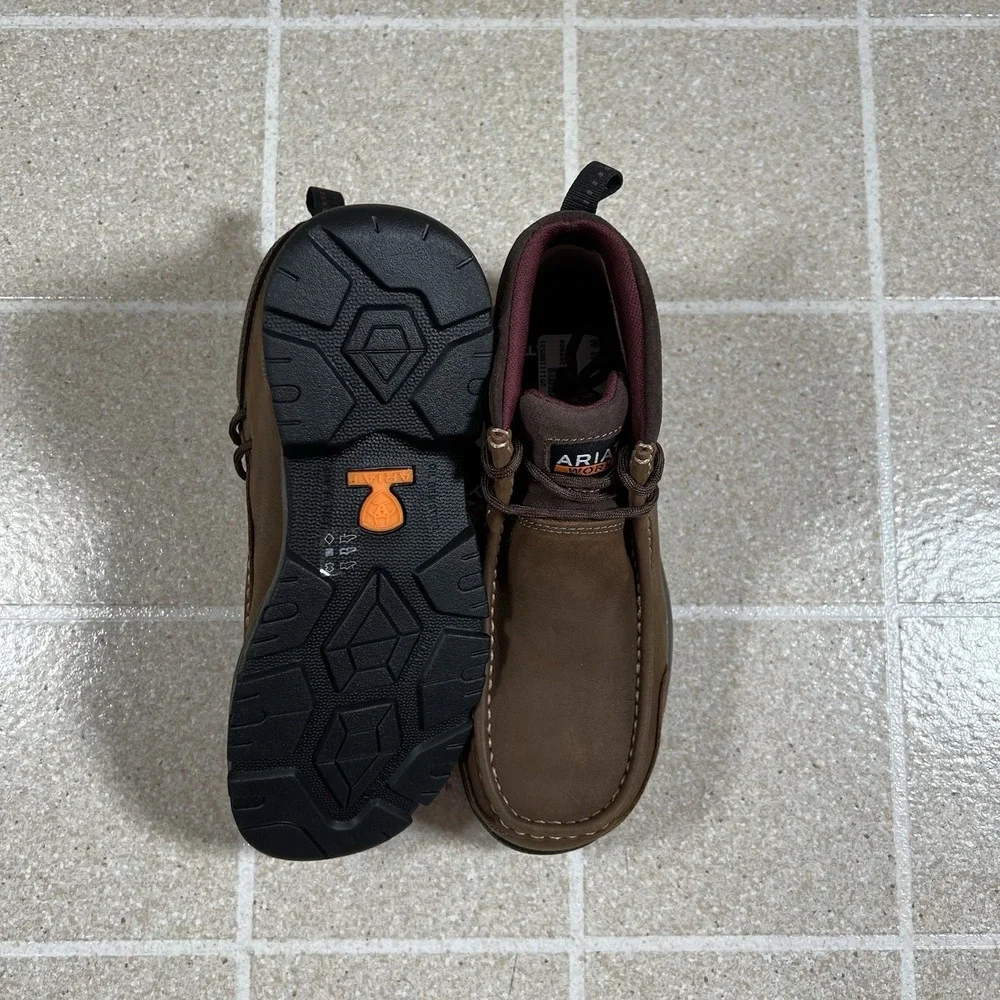 Ariat Edge LTE Women's 5 inch Composite Moc Toe Electrical Hazard Chukka Work - Picture 4 of 7